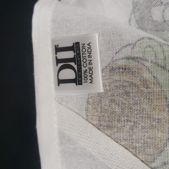 Design Imports NWT 100% Cotton Kitchen Towel Set/2 with Coffee Design - Picture 4 of 6